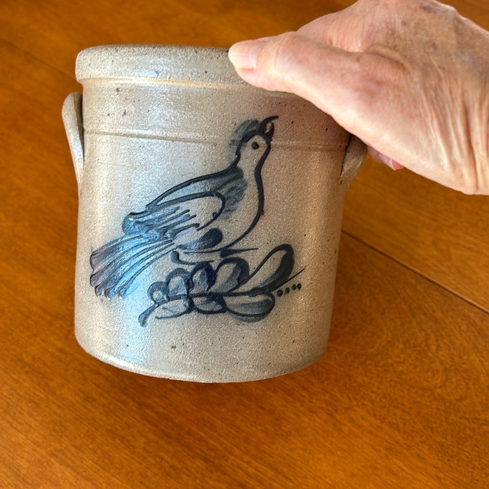 Rowe pottery 1990 handmade